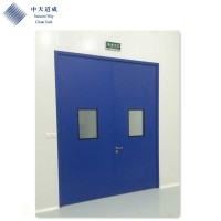 Portable clean room door for operation room of success way