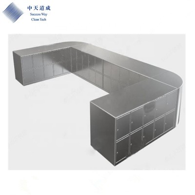 2018 GMP Multiple Durable Pharmaceutical Factory Use Stainless Steel Shoes Cabinet