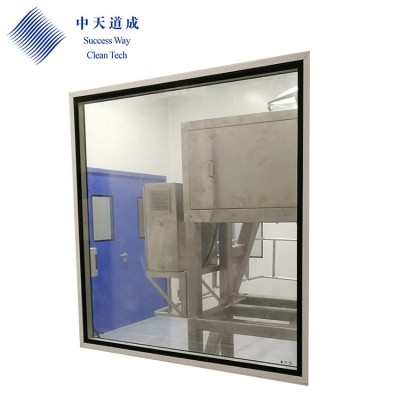 High Quality Double Glass Clean Room Windows For Lab