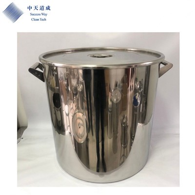 2019 High Quality Durable Warehouse Open Head thickened SUS 316 Stock Pot Barrel