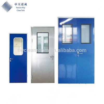 clean room door air sealed applied in pharma and hospital field