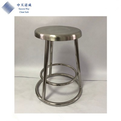 Hot Sale 2018 Anti-static Round Stainless Steel Stool for Clean Workshop