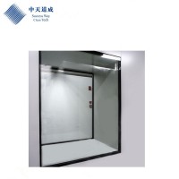 GMP standard clean room double tempered glass window