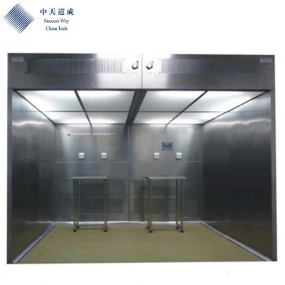 Bulk assemble downflow booth